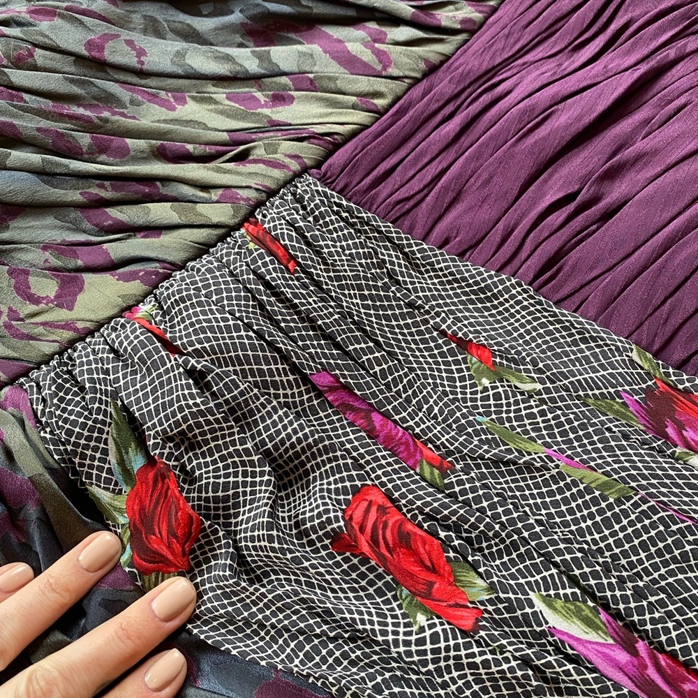 Jill Stuart 2010 Fall/Winter Show Patchwork Flora… - image 5